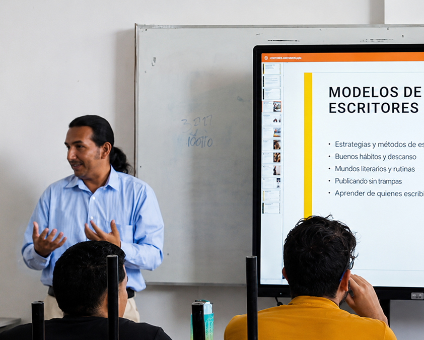 Taller de escritura creativa: “La poesía es una ficción creíble”