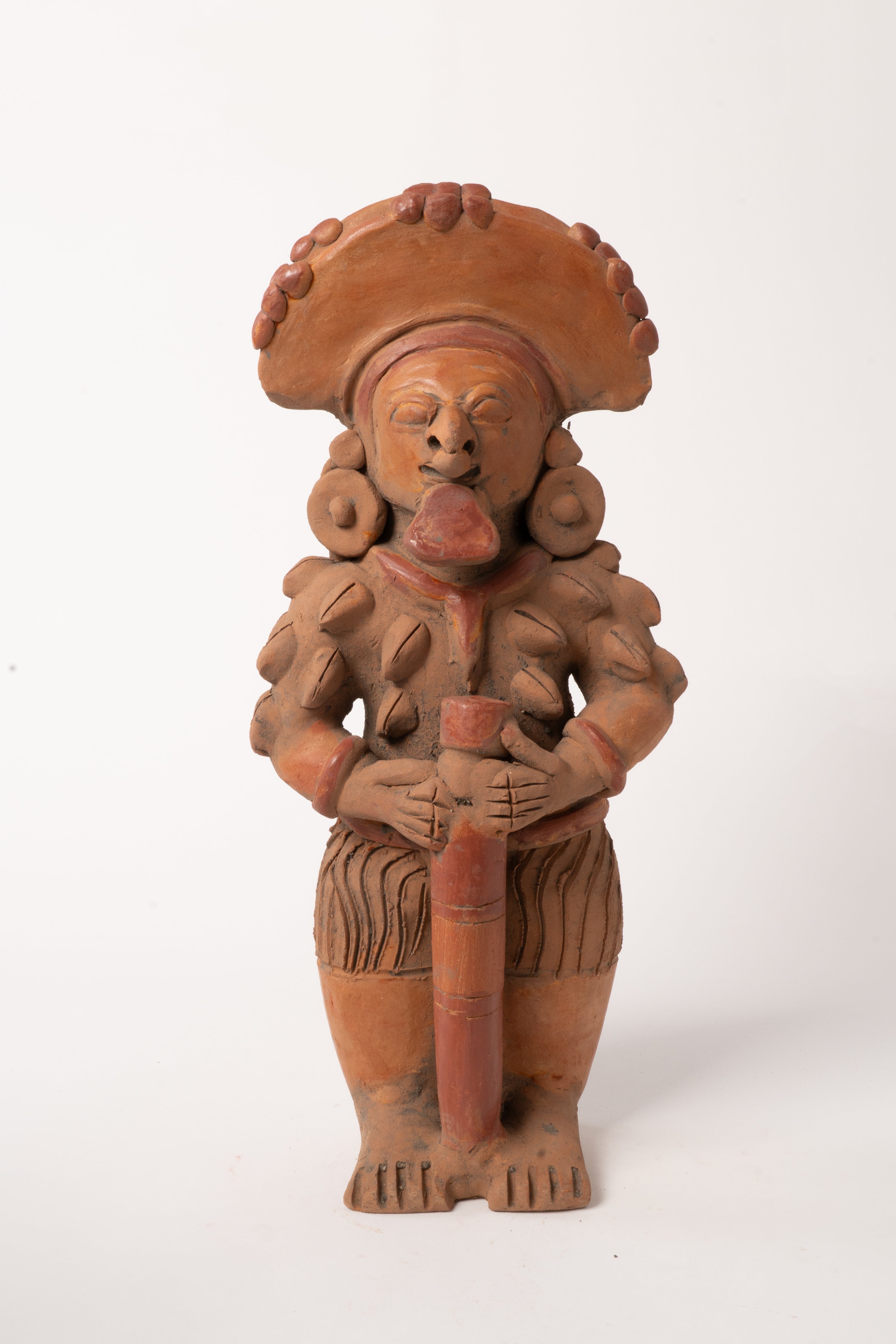 Replica con bastón cultura Jama