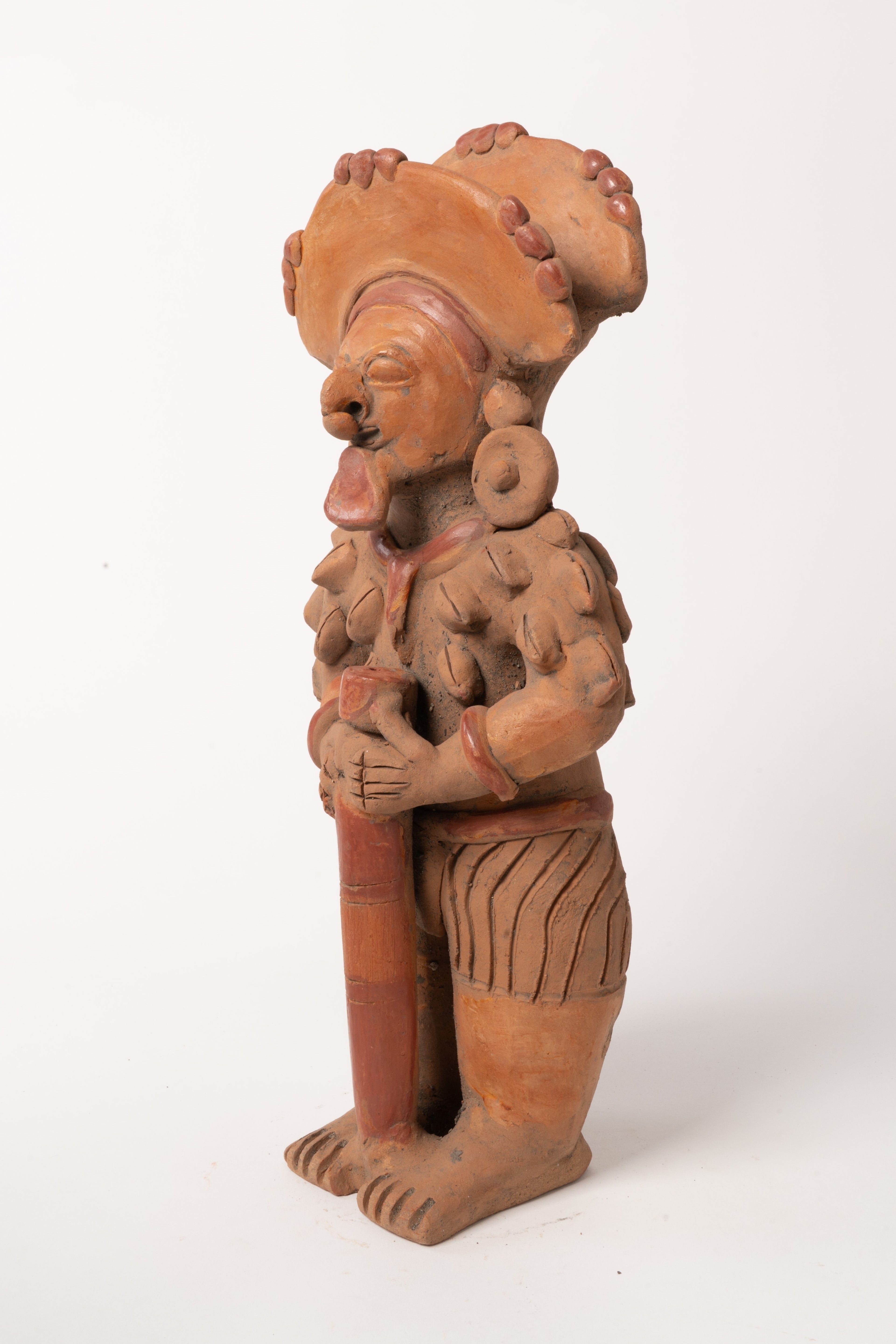 Replica con bastón cultura Jama