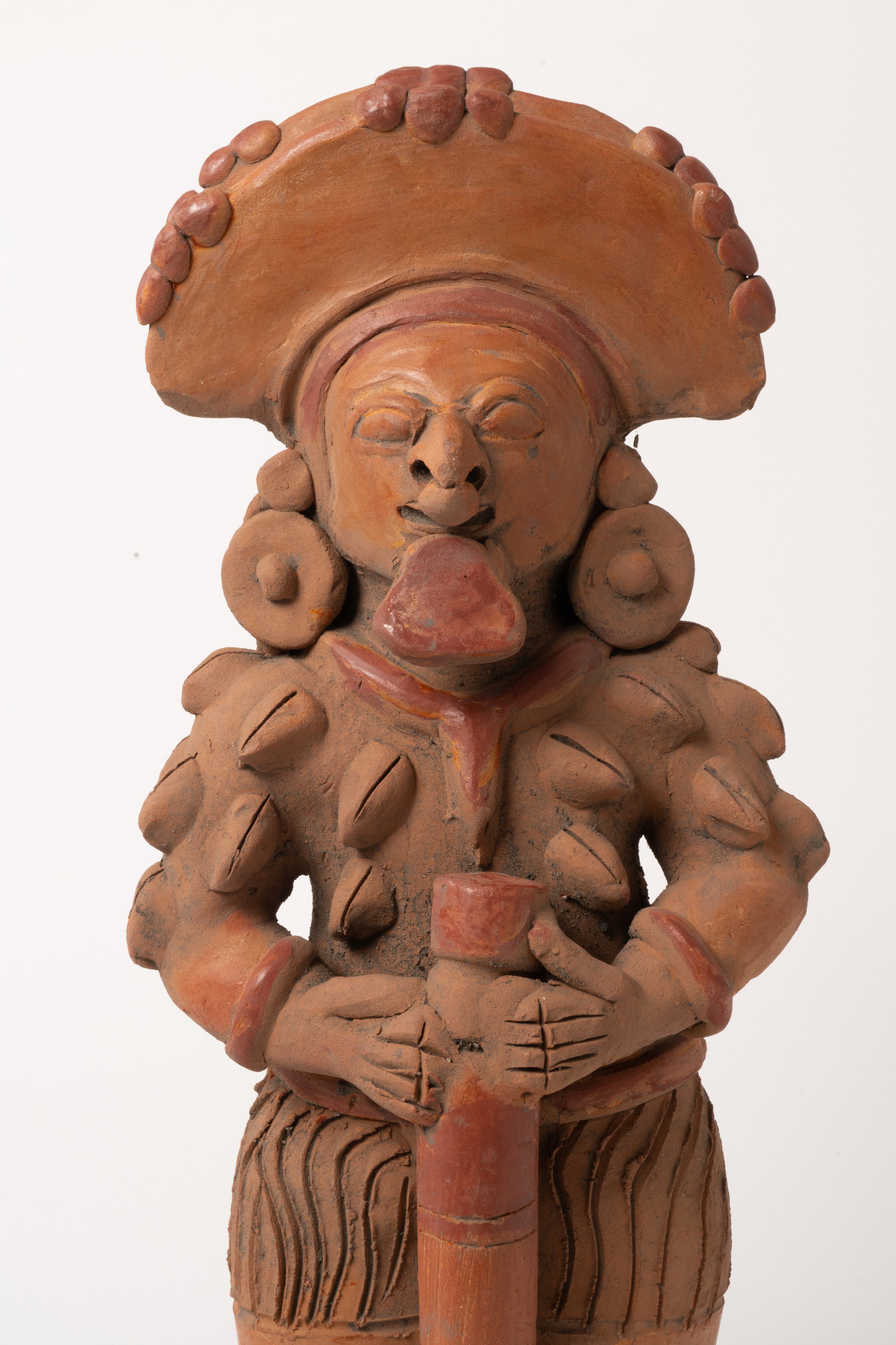 Replica con bastón cultura Jama